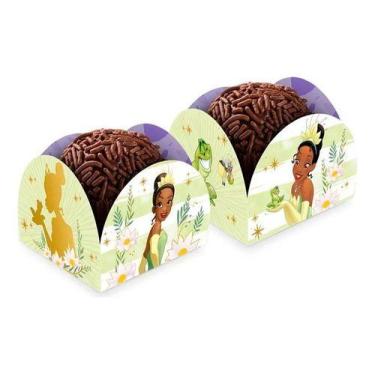 Imagem de 50 Forminhas De Doces Princesa Tiana - Princesa E O Sapo - Regina Fest