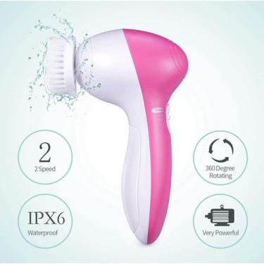 Imagem de  Massageador De Esfoliação E Limpeza Facial 5X1 - BC BORA COLEGA SHOP