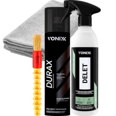 Imagem de Durax 400ml Vonixx Pretinho Brilho Extremo Pneu Delet 500ml