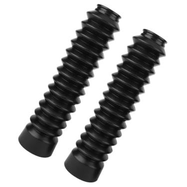 Imagem de 2 Pçs Capa de Garfo Universal Motocicleta Bicicleta Borracha Garfo Dianteiro Capa Polainas Botas para Amortecedor Acessórios Motocicleta