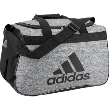 Imagem de Bolsa esportiva pequena Diablo unissex Adidas, jérsei de ônix/preto, tamanho único
