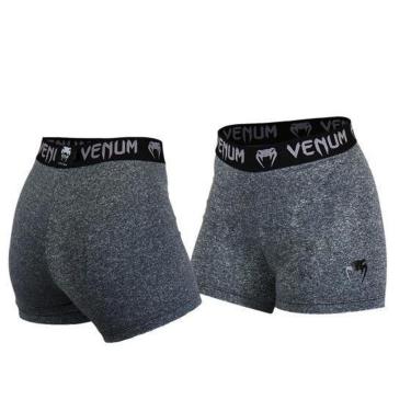 Imagem de Short Feminino Venum Elegant Grey Dark-Unissex