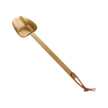 Imagem de Colher de café mexendo colher cabeça triangular colher de sopa de medição para tempero cozimento açúcar café suprimentos de cozinha,