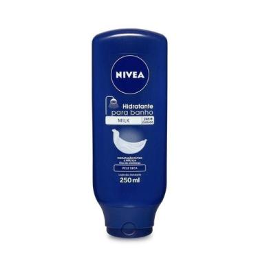 Imagem de Hidratante Desodorante para Banho Nivea Milk 250ml, 250ml