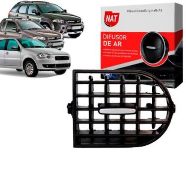 Imagem de Difusor Saida De Ar Palio Adv. 2013 Até 2020 Siena EL 2013 Até 2016 St