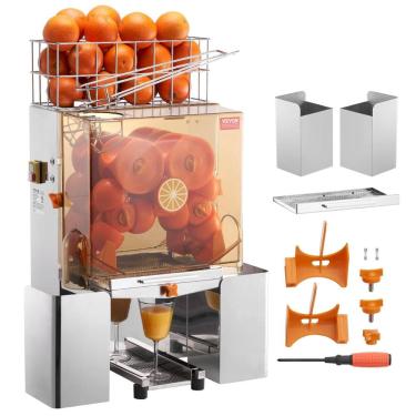 Imagem de Espremedor de Laranjas Profissional até 22 por Minuto, 110V 120W, VBENLEM, Cinza