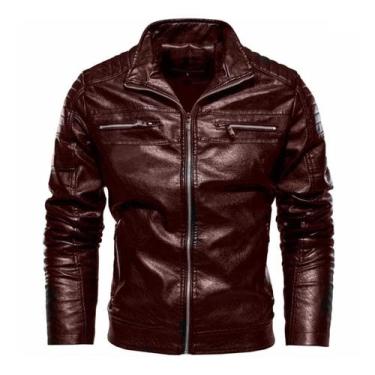 Imagem de Jaqueta Masculina Moto Impermeável - Argaman, Marrom mod 4, GG