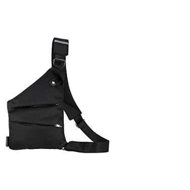 Imagem de Bolsa Bag Pochete Transversal Slim Impermeável (Preto)