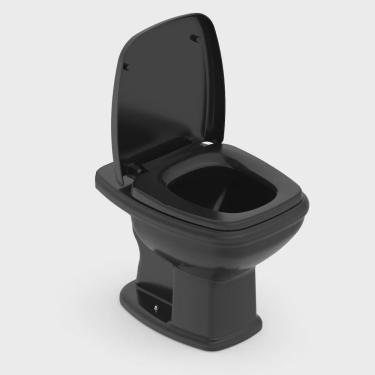 Imagem de Vaso Sanitário Convencional com Assento Queda Amortecida Fit Plus Celite