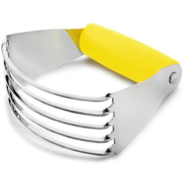 Imagem de Cortador de pastelaria Zulay Kitchen Dough Blender em aço inoxidável