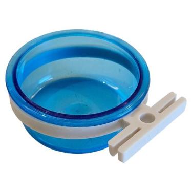 Imagem de Porta Vitamina Pássaros Toco Tucano Azul C/Suporte Gg C/12un