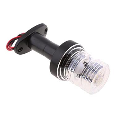 Imagem de Almencla Luzes de âncora de navegação naval de 5 polegadas LED branco 12 V para peças de reposição de iates de barco