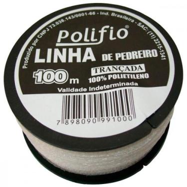 Imagem de Linha Pedreiro Trancada Polifio 100M  - Kit C/12 - UNIFIO