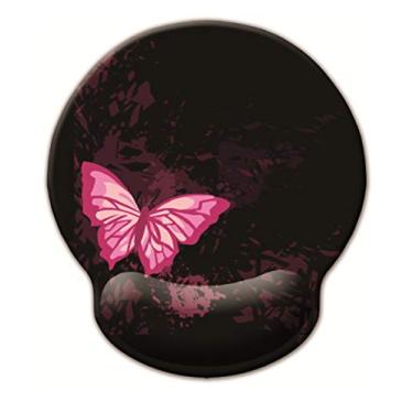 Imagem de Mouse pad ergonômico, suporte para descanso de pulso, mouse pad de gel com base de borracha antiderrapante, mouse pad de descanso de pulso para laptop, computador, casa, escritório, trabalho, alívio