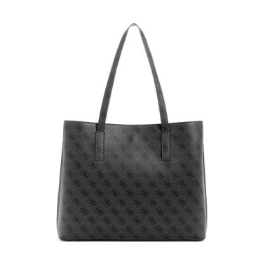 Imagem de GUESS Bolsa Meridian Girlfriend, Nero, Logotipo de carvão, One Size