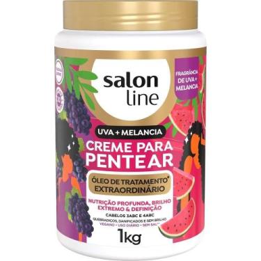 Imagem de Creme para Pentear Salon Line Uva + Melancia - Óleo Extraordinário 1Kg