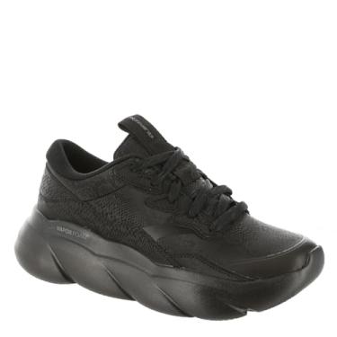 Imagem de Skechers Tênis esportivo Vapor Step-Jet Setter 150083 feminino, Preto/preto, 41