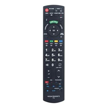 Imagem de N2QAYB000672 N2QAYB000490 Ajuste remoto substituído para Panasonic Viera TV TX-P42G30B TX-P42G30E TX-PF42S30 TX-PF50G30TX-P42G30B TX-P42G30E TX-P42G30E J TX-P4 2G30Y TX-P42GW30 TX-P42GW30J TX-P42S30B