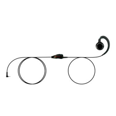 Imagem de Fone de ouvido giratório EH com microfone e PTT para rádios Motorola Talkabout T100 T200 T260 T400 T460 T600 T800