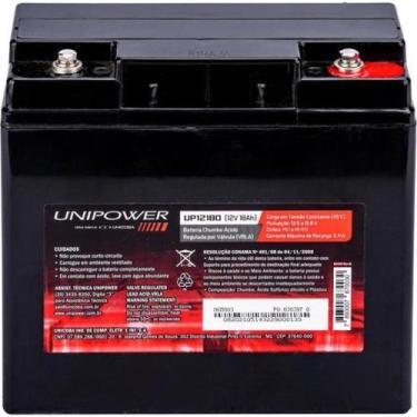 Imagem de Bateria Selada 12V 18Ah VRLA Unipower