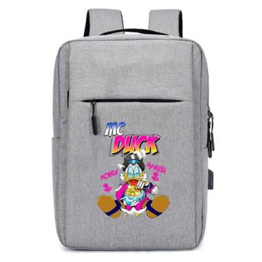 Imagem de Mochila Infantil Bolsa Escolar USB Para Trabalho E Espaço De Notebook 