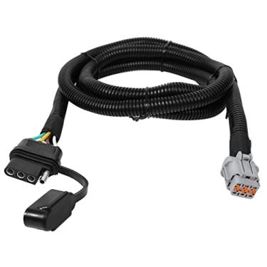 Imagem de Oyviny Fiação de reboque plano personalizado de 4 vias para Nissan Frontier 2005-2021/Nissan Xterra 2005-2015/Nissan Pathfinder 2005-2010/Suzuki Equator 2009-2012, pacote de reboque de fábrica necessário