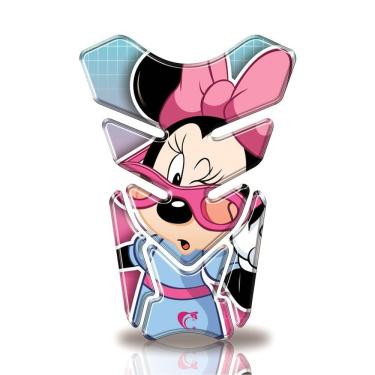 Imagem de Protetor De Tanque Adesivo Moto Honda Yamaha Suzuki Minnie Óculos