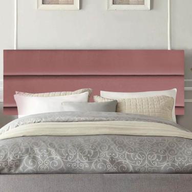 Imagem de Painel Estofada Argentina 140cm Casal Para Cama Box Quarto Suede Rose Gold - Gat Magazine