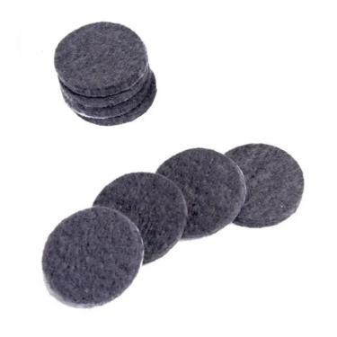 Imagem de Protetor De Móveis Feltro Adesivo Redondo 2,5cm - 18 Un.