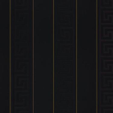 Imagem de Papel De Parede Versace V Listrado Preto 935244