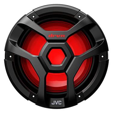 Imagem de JVC Cw-Dr1040Ml Subwoofer De Áudio Automotivo/Marítimo Rgb 10 Polegadas Com Iluminação Externa - 1.300 Watts, Alto-Falante Preto À Prova D'Água Graves Potentes Para Sistema Som Estéreo Marítimo