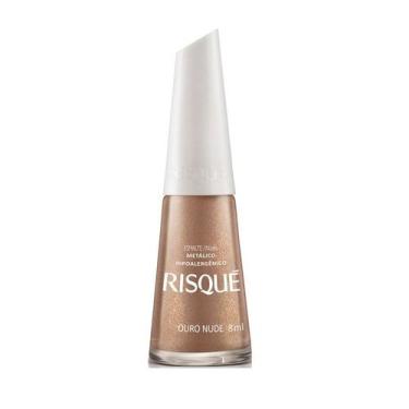 Imagem de Esmalte Risqué 8 ml Ouro Nude