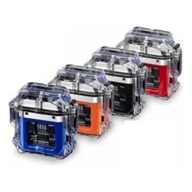 Imagem de Isqueiro Eletrico De Plasma Carregador Usb Lanterna Potente - Kapbom