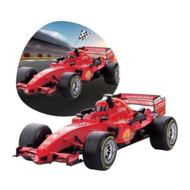 Imagem de Carro De Corrida Fricção Formula 1 Coleção Luz E Som 1:14 - DM TOYS