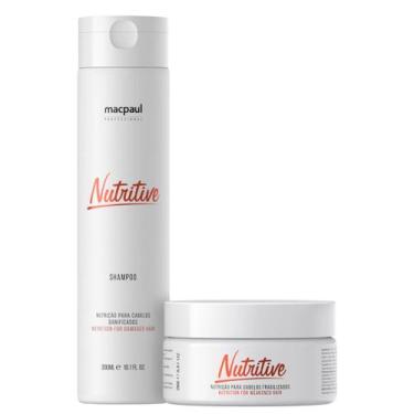 Imagem de Macpaul Nutritive Shampoo e Mascara Kit Home Care Mac Paul