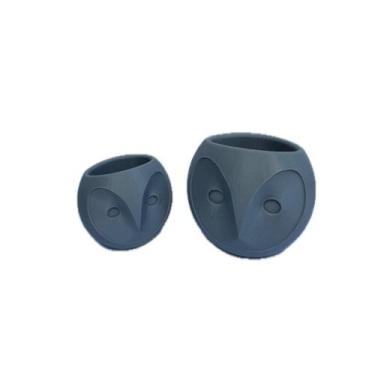 Imagem de Kit 2 Potes Corujas - Porta Treco, Caneta Enfeite Decoração - FLEX3D, 