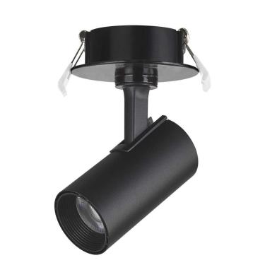 Imagem de Spot Led De Embutir 7w 3000k Preto Bivolt Foxlux