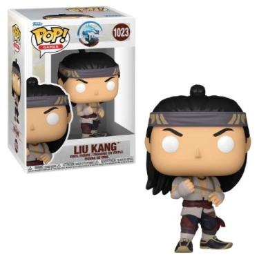 Imagem de Boneco Funko Pop Liu Kang Mortal Kombat Candide Colecionável em Vinil 