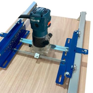 Imagem de Guia Bancada De Corte Para Serra Circular, Tupia, Tico Tico