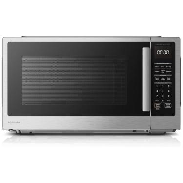 Imagem de Micro-ondas Bancada TOSHIBA c/ Sensor Cozimento, 6 Menus Automáticos, Inversor, Trava Segurança Infantil