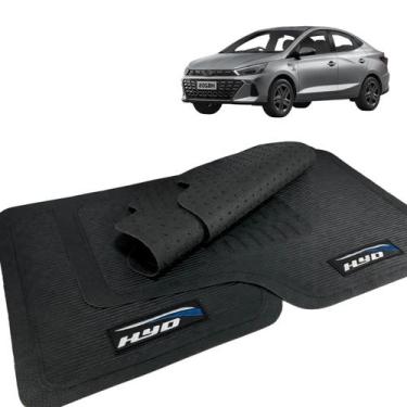 Imagem de Jogo Tapete Automotivo Borracha HB20S 2014 á 2025 - Premium