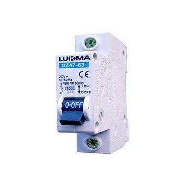 Imagem de Mini disjuntor lukma lk-16 1 polo 16a cód:34003