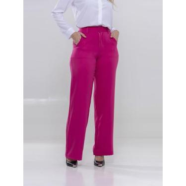 Imagem de Calça Pantalona de Alfaiataria: Conforto e Estilo Feminino com Zíper e