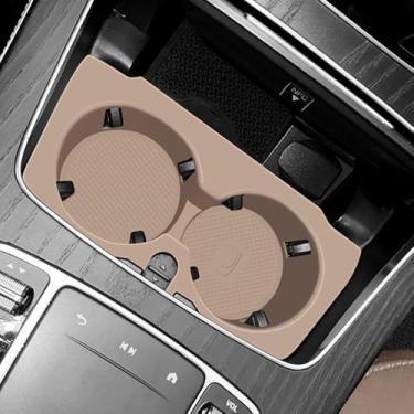 Imagem de Suporte de copo de água de silicone macio para carro, caixa de armazenamento, organizador de bandeja para console central, caixa de armazenamento adequada para Mercedes Benz G-Class W464 G63 AMG G550