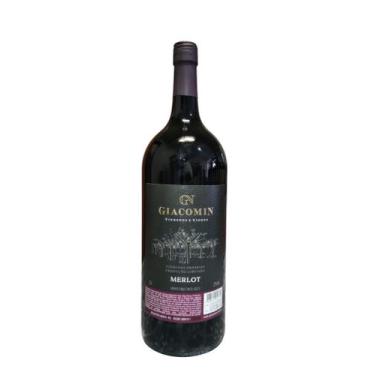 Imagem de Vinho Merlot Giacomin - 1,5L - Vinícola Giacomin
