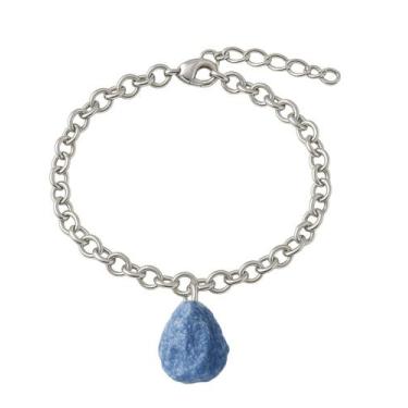 Imagem de Pulseira de Quartzo Azul - Cristal Natural, Prata 925