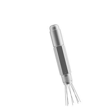 Imagem de Zhjvihx Ferramentas de Distribuição do Espressos, 304 Agulhas de Aço Inoxidável para Substituição de Agitador de Espressos, 2 Faixas Ajustáveis Distribuidor de café Magnético 8x0,4mm Com 8 (Silver