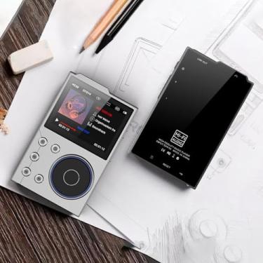 Imagem de MP3 Player Portátil Com Bluetooth 5.3, Music Player HiFi Music Player, Entrada DAC, Tela HD de 2,4 Polegadas, Incluindo FLAC APE DFF MP3 WAV WMA M4A MP2 AAC ALAC OGG AIFF DSD