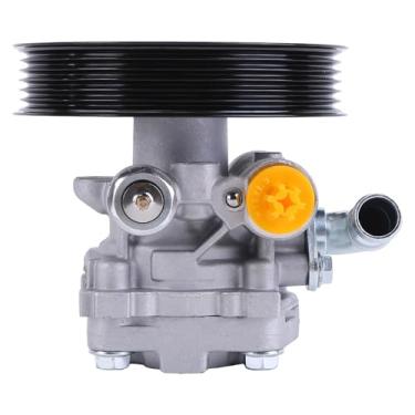 Imagem de Dfuorty Bomba de direção hidráulica com polia compatível com Suzuki Grand Vitara 2.4L L4 2009 2010 2011 2012 2013 Substituição 49100-78K00 Equipamento original Bomba de direção hidráulica
