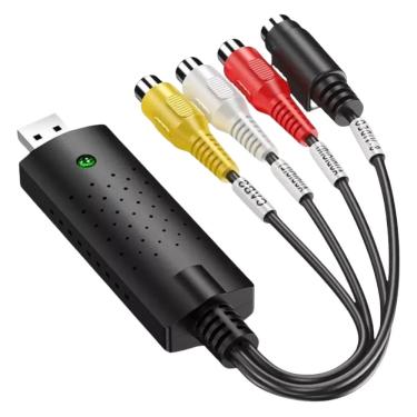 Imagem de Placa de Captura FY-707 USB 2.0 - Áudio e Vídeo DVR com Entrada S-Vídeo e RCA para Digitalização